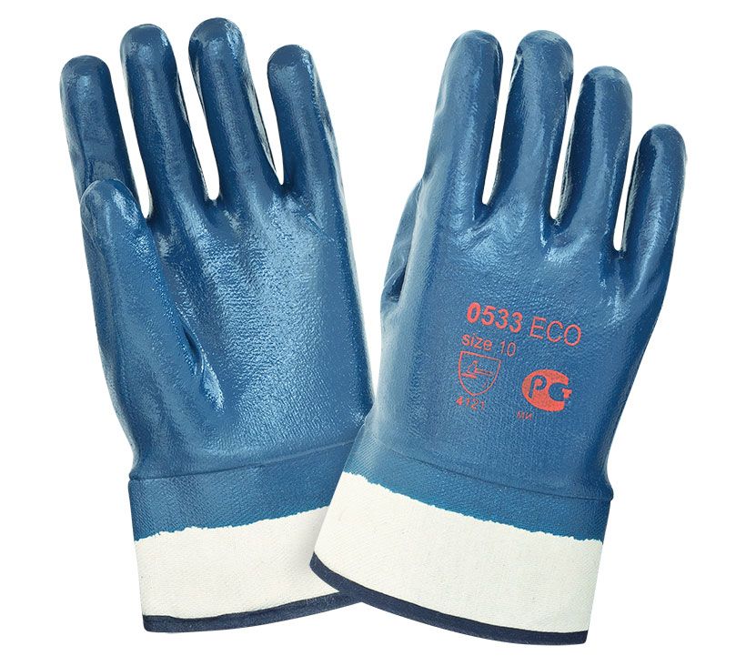 Перчатки 2Hands Eco нитрил (крага, полное покрытие)
