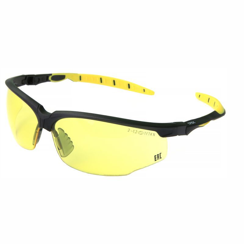 Очки защитные «O52 ТРЕК» Nord Glass (2-1,2 PC) янтарные