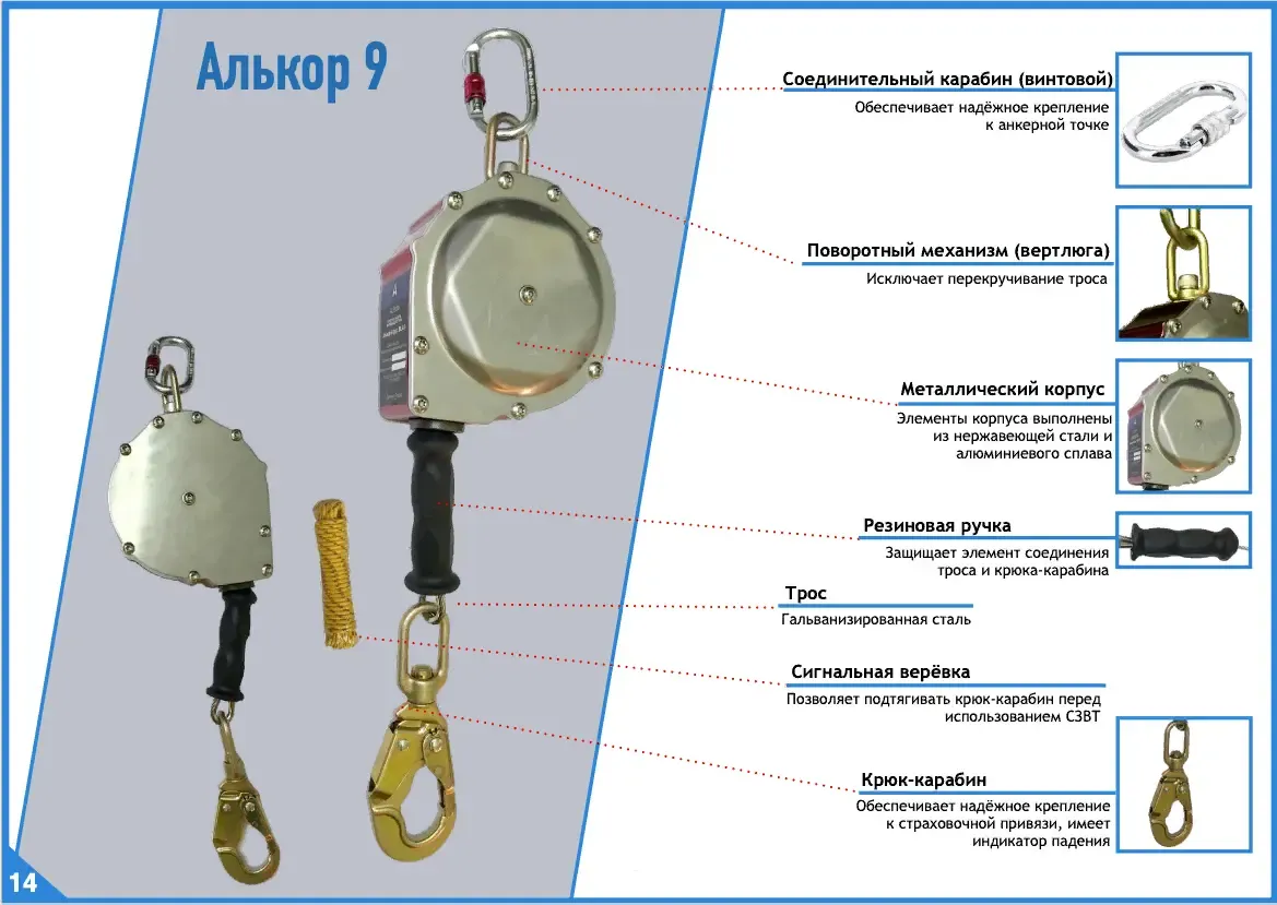 Блокирующее устройство «Алькор-9», 9 м