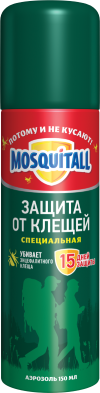Mosquitall - Аэрозоль Защита от клещей, 200 мл (12)_SD