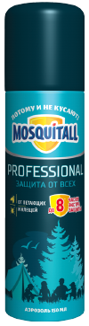 Mosquitall – Аэрозоль «Профессиональная защита» от всех 150 мл