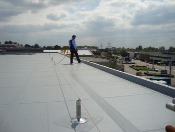 ПВХ-кровля. Анкерные линии